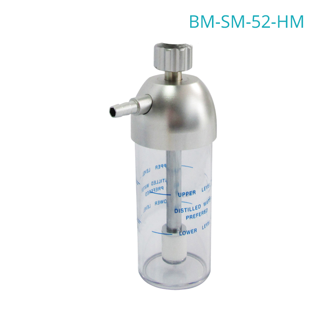  SLIM series hosptal use oxygen flowmeter with the humidifier
